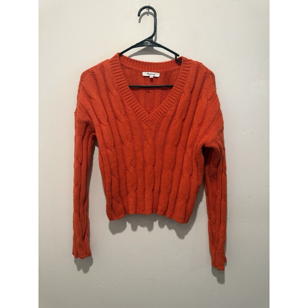 Madewell V Neck Sweater XXS